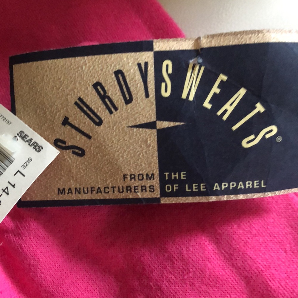 New sweatpants by Lee Apparel pink elastic waist and bottom cuff - Picture 6 of 13